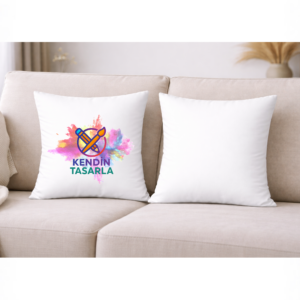 Kendin Tasarla Saten Yastık